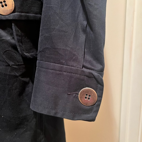 Beautiful Navy Blue Classic Coat will Never go out of Style. See details. Size 4 - Picture 5 of 6